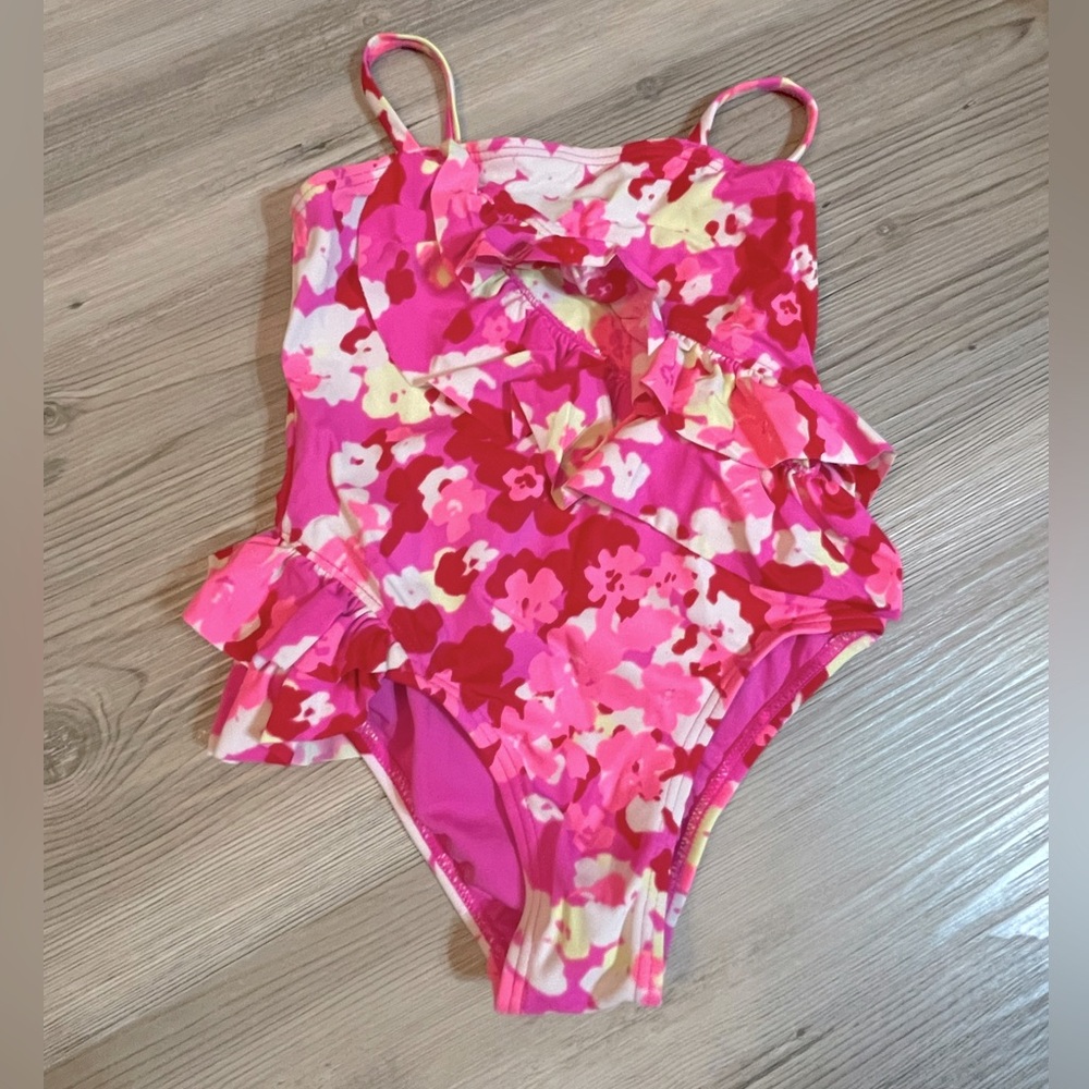 Pink Baby Gap one piece swimsuit